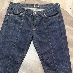 For all mankind Dark Wash Denim Jeans - Vertical Seam Detail